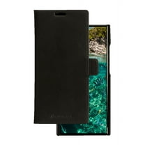 dbramante1928 Magnetic Vegan Leather Lynge Case for Samsung Galaxy S23 Ultra - Black