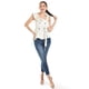 thumbnail image 5 of Blusa asimétrica con botones y cinturón Roman Fashion/Juvenil, 20287 (Arena) beige G, 5 of 5