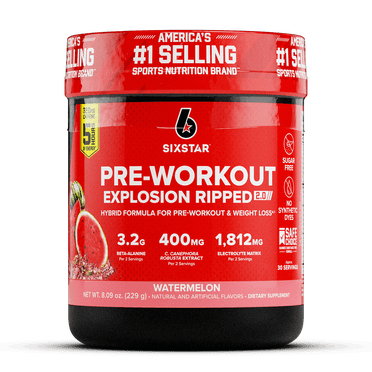 Explisiv Poder Six Star Pro Nutrition Pre-Workout Powder Explosion 2.0 Electrolyte ...