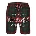 thumbnail image 4 of Naloa Wonderful Time Christmas Men's Beach Shorts, Surfing shorts, Swim trunks, Quick Dry Swim Trunks for Surfing Beach Fun - X-Large, 4 of 9