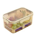 thumbnail image 2 of CRCMUHE Closure Bags lids Boxes A Must Have For Picnics! Outdoor Portable Double Layer Fresh Keeping Box With Ice Box Mobile Small Refrigerator Lunch Box Fruit Box Portable Outing Keep Food Fre, 2 of 8