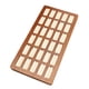 thumbnail image 2 of Bandeja organizadora de anillos de madera con 30 ranuras para joyería, ideal para el escritorio del hogar o la tienda. Sapeli Beige, 2 of 9