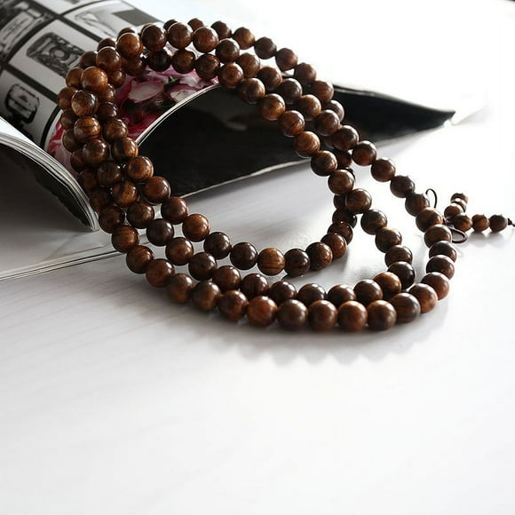 Fragrant Black rosewood108 8MM Buddhist Prayer Bead Mala Necklace/Bracelet