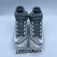 thumbnail image 3 of Nike Alpha Huarache Elite 4 Mid Baseball Cleats Gray DJ6520-012 Men's Size 8.5, 3 of 6