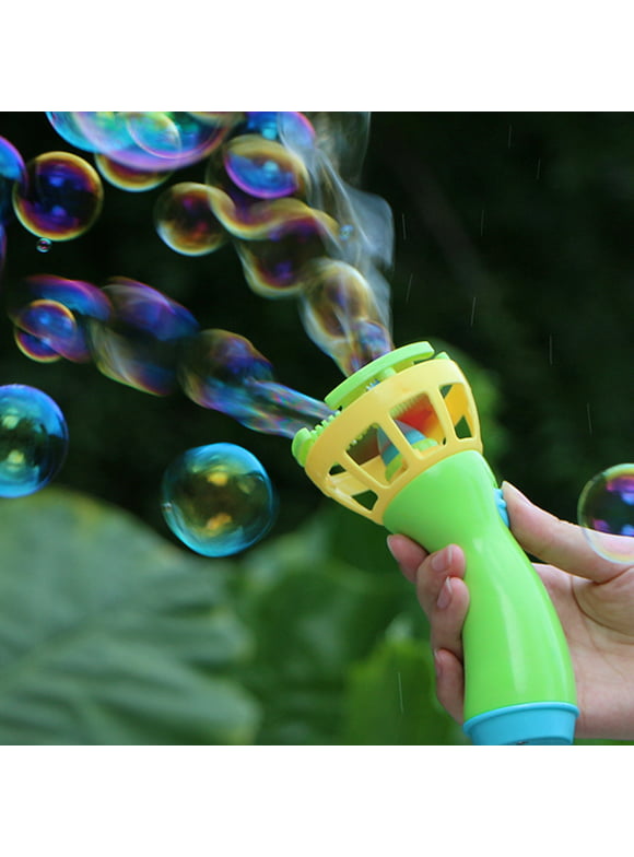 Gifts for Kids Deals! Electric Bubble Wands Machine Bubble Maker Automatic Blower Outdoor Toy for Kids