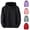 Style1-Black rain jacket women, variant on Womens Spring Summer Lightweight Waterproof Windbreaker Hooded Cargo Jacket Outdoor Hiking Raincoat Dark Gray M