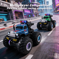 thumbnail image 4 of HNH Off Road Remote Control Car, RC Crawler Monster Trucks for Boys, RC Car Gift for Kids 3-10 Years-Green, 4 of 9