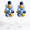 Blue Gold, variant on Midnight Purple Blue 26pc Balloon Column Kit Adjustable Height 20-63 Inch Stand For Party Wedding