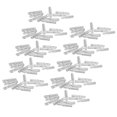 thumbnail image 2 of Arrow Nocks, 100 Pcs Arrow Archery Nock Flèche Nock Remplacement Arrow Nock Méticuleusement Conçu, 2 of 8
