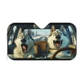 thumbnail image 1 of EGNMCR Car Windshield Sunshade Foldable Sunshade For Sun Protection And Heat Insulation Polyester S unshade, 1 of 5