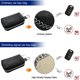 thumbnail image 5 of Funda para bolsillo de llave de coche NQ Caja protectora de señal Control remoto antirrobo de cuero RFID con gancho, 5 of 5