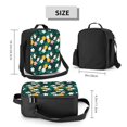 thumbnail image 2 of Pofeuu Tropical Fruit Print Lunch Bag Women Insulated Lunch Box Reusable Leakproof Large Spacious Cooler Tote for Women Men, 2 of 7
