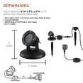 thumbnail image 4 of Alpine Corporation Single Pond Lamp with 36 White LED Lights, Transformer, and Photocell, 4 of 15