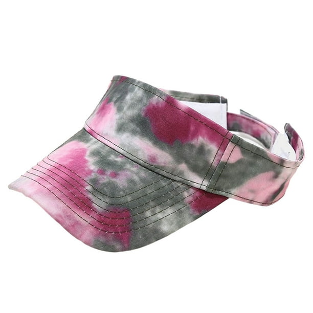 Qarigey Gorra de sol vacía ajustable sombrero elegante para mujeres en gorras multicolores para jugar gorra de béisbol Sombreros h