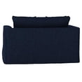 thumbnail image 3 of Sunset Trading Newport 52" Fabric Slipcover Chair & A Half with Ottoman in Blue, 3 of 5