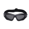 thumbnail image 1 of Mesh Safety Glasses, Safety Goggles Impact Resistant Safe Breathable Iron Mesh For Airsoft Games For Shooting Games For Outdoor Riding ANGGREK Otros Deportes, 1 of 8