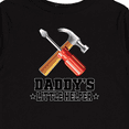 thumbnail image 4 of Inktastic Daddy Little Helper Tools Boys Long Sleeve Toddler T-Shirt, 4 of 5