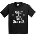 thumbnail image 3 of Inktastic Finally I'm the Big Sister Youth T-Shirt, 3 of 5