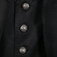 thumbnail image 7 of Mens Gothic Tailcoat Jacket Steampunk Victorian Coat Black XXL, 7 of 7