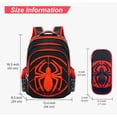 thumbnail image 2 of Estudiante Mochila Infantil Spider-man Con Estuche Lápices Negro Poliéster, 2 of 4