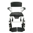thumbnail image 4 of Techtongda Foldable Toilet Chair Shower Chair Wheelchair Height Adjustable Aluminum for Elderly and Patients, 4 of 16