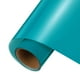 thumbnail image 1 of Vinilo de Transferencia Térmica Azul Claro Uxcell, Rollo de Vinilo de 12 Pulgadas x 5 pies para Corte de Calcomanías, Señales, Álbumes de Recortes, Manualidades DIY, Decoración del Hogar, 1 of 6
