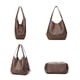 thumbnail image 3 of Bolso de hombro de gran capacidad para mujer, Café, 3 of 6