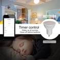 thumbnail image 4 of Yajisi Smart LED Bulb GU10 WiFi RGB WW Dimmable Light Bulb for Home Office Hotel AC90-250V 4.7W 2.36 x 1.97 x 1.97 in, 4 of 9