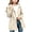 Beige, variant on Waterproof Rain Jacket Girls Fashion Lightweight Outdoor Raincoat with Pockets Clothes for Girls 10-12