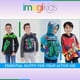thumbnail image 2 of Sudadera con capucha Minecraft Creeper Zombie Steve para niños Turquesa 10-12, 2 of 5