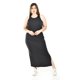 thumbnail image 4 of Maxi vestido sin manga Roman Fashion /Tallas Extras, 23974 (Negro) negro 38, 4 of 4