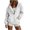 White, variant on Qiopertar Women's Waterproof Jacket Hooded Zip Loose Oversized Casual Lightweight Outdoor Windbreaker Long Sleeve Solid Spring Summer Travel Coat, Army Green L