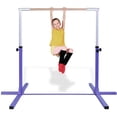 thumbnail image 1 of Costway Gymnastic Steel Horizontal Training Bar Junior Home Practice 3'-5' Adjustable, 1 of 9