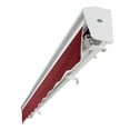 thumbnail image 6 of Awntech 10 Ft Destin Left Motorized Heavy Duty Patio Retractable Awning with Protective Hood (120in x 10.38in x 96in), Burgundy, 6 of 8