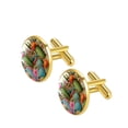 thumbnail image 2 of Cactus Elegant Men's Cufflinks for Formal Attire | Made of Stainless Steel | for Business Meetings and Special Occasions, 2 of 6
