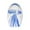 lake blue, variant on Jellyfish Figurine Desktop Decoration Centerpiece Hand Blown Desk