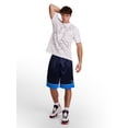 thumbnail image 6 of AND1 Men's and Big Men's All Court Colorblock Short, 11" inseam, up to Size 5XL, 6 of 6