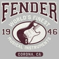thumbnail image 2 of Men's Fender Finest Instruments Collegiate Graphic T-Shirt, 2 of 3