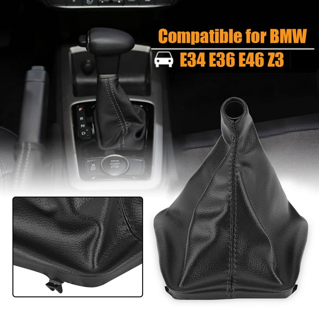 Gear Shift Boot Cover,Left Hand Driver Car Gear Gaiter Boot Cover Gear Shift Gaiter Boot Finest Materials