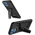 thumbnail image 5 of Compatible for TMobile Revvl 6 5G Case with Holster Belt Clip Hybrid Shockproof Protective Phone Cover with Kickstand - Black, 5 of 6