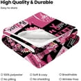 thumbnail image 6 of Breast Cancer Awareness Blanket Breast Cancer Survivor Gifts for Women Cancer Throw Blankets Fight Cancer Gift for Chemo Patients Friends Colleagues 50x60 in, 6 of 6
