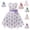 Light Purple, variant on Girl's Embroidered Dress Girl's Evening Lace Princess Dress Flower Girl Mesh Fluffy Dress Pink
