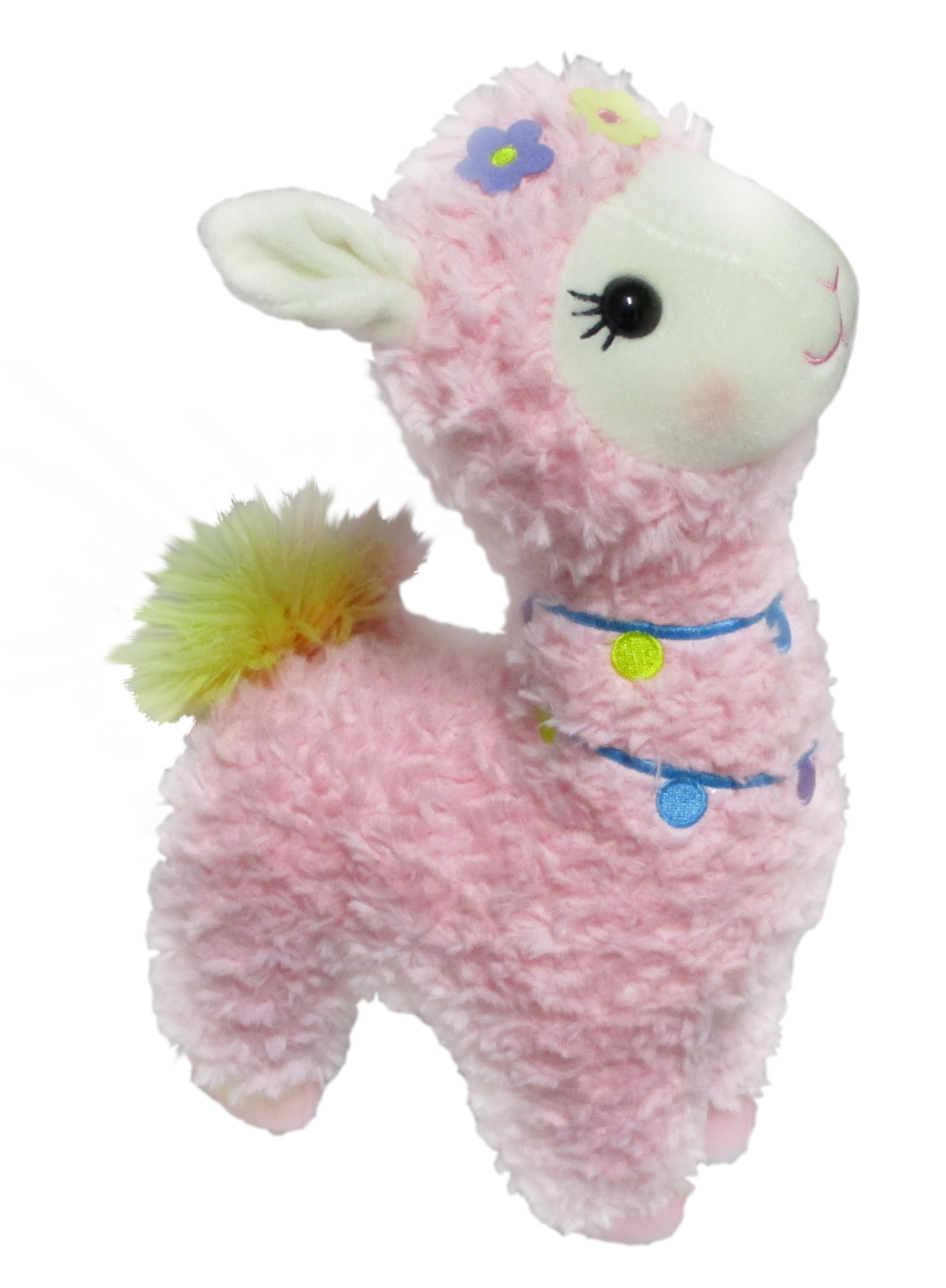 Details about   NWT Way To Celebrate Pink Llama Puff Key Ring 