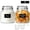 74oz*2-Wide-Mouth, variant on 1 Quart Glass Jars With Airtight Lids (32oz Set Of 3) Straight-sided Canisters For Sourdough Starter & Fermenting 1l Hermetic Pantry Storage Flour Sugar And Coffee