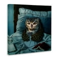 thumbnail image 2 of Stupell Industries Night Owl on Phone in Bed Funny Animal,36 x 36,Designed by Lucia Heffernan, 2 of 5