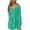 Mint Green, variant on Tnhcen Women's Winter Warm Double-Sided Fleece Sleep Robe - Pure Color Collar Long Sleeve Pocket Open-Front Loungewear with Belt - Plus Size Cozy Homewear (S-3XL)