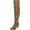 Taupe, variant on Womens Trill Round Toe Over The Knee Boots