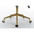thumbnail image 5 of Leisure Retro Home Office Desk Modern Swivel Accent Chair Home Office Task chair with wheels - Multicolor, 5 of 8