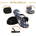 thumbnail image 3 of Unisex Comfort Flip Flops Summer Thong Sandals Non Slip Soles Flip Flop for Beach, Pool, and Daily Wear Unicorn XL, 3 of 8