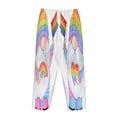 thumbnail image 5 of Xecao LGBT Gnomes Women's Straight Lounge Pajama Pants: The Epitome of Relaxed Sleepwear, 5 of 9